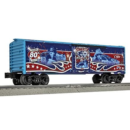 Lionel O USA RICHARD PETTY'S 80TH BIRTHDAY BOXCAR - LNL684610