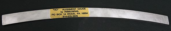 Ribbon Rail HO 10" Track Alignment Gauges - Curved -- 34" Radius - 170-1034