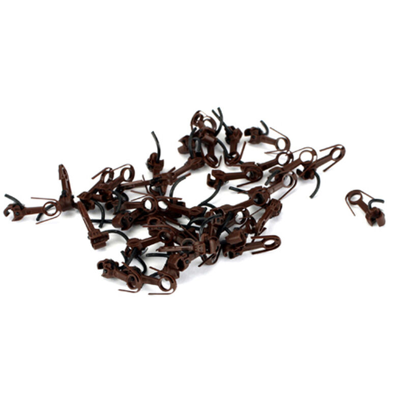 McHenry HO Knuckle Spring AAR Lower Shelf Coupler (25pr) - MCH250