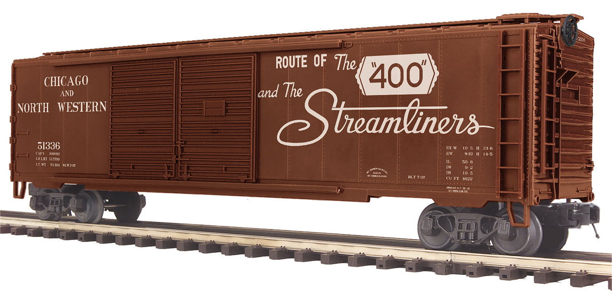 MTH - Mikes Train House C&NW Double Door 50' Box Car - MTH2093785