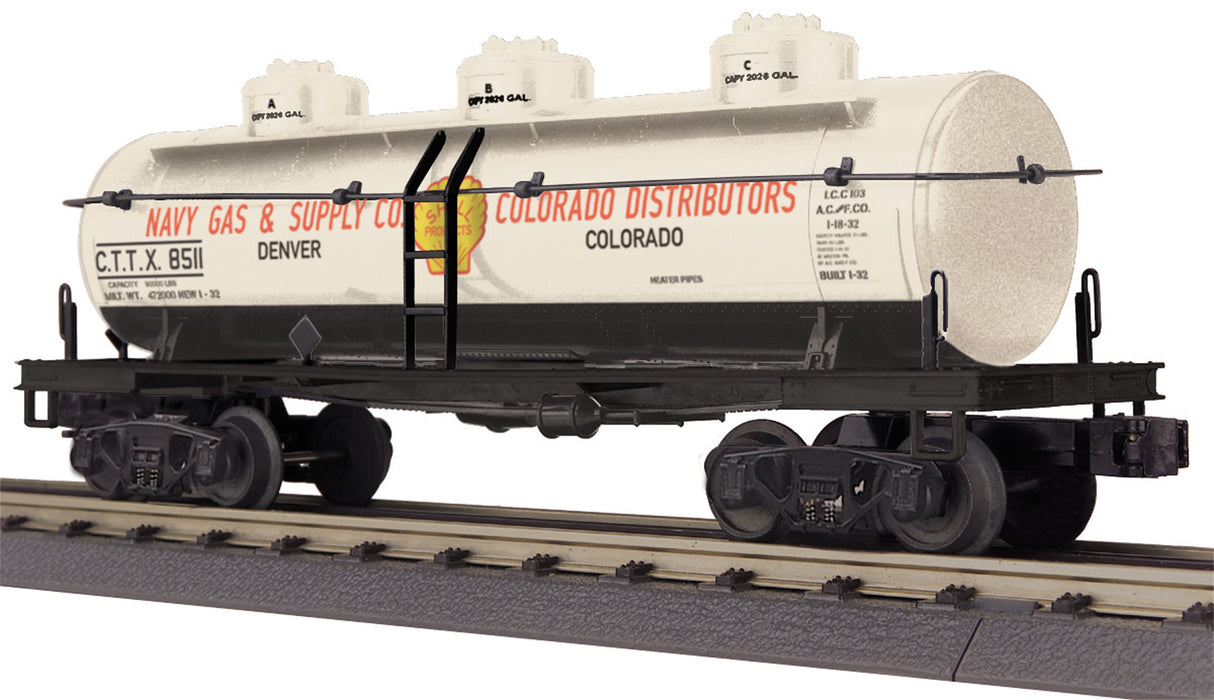 MTH - Mikes Train House O-27 3-Dome Tank, Shell - MTH3073456