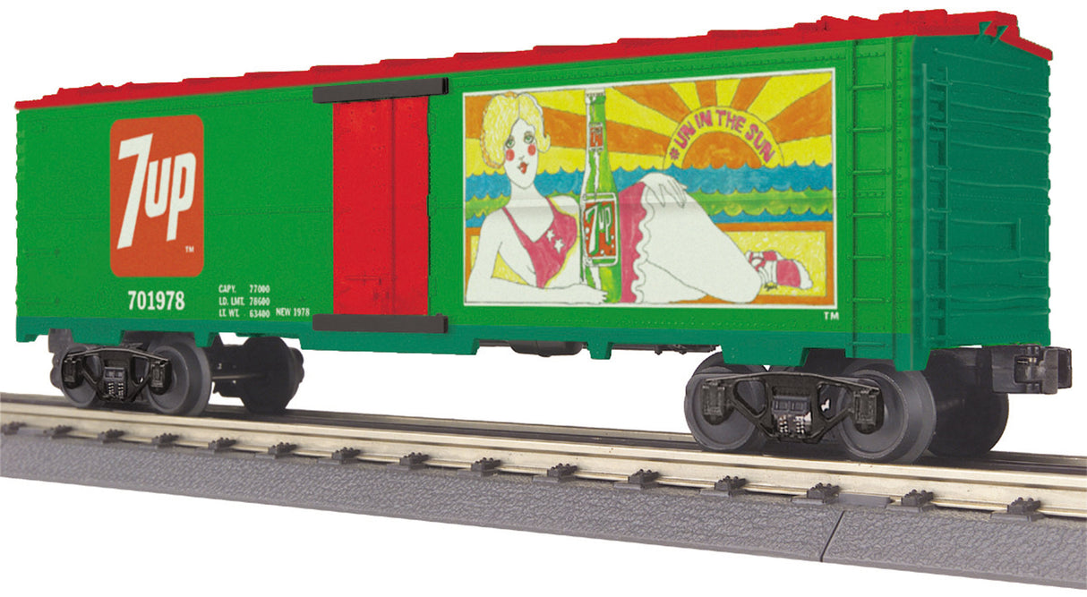 MTH - Mikes Train House O-27 Modern Reefer, 7UP - MTH3078074