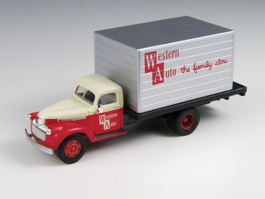 Classic Metal Works HO 1941-46 Chevy Box Truck, Wes - MWI30373