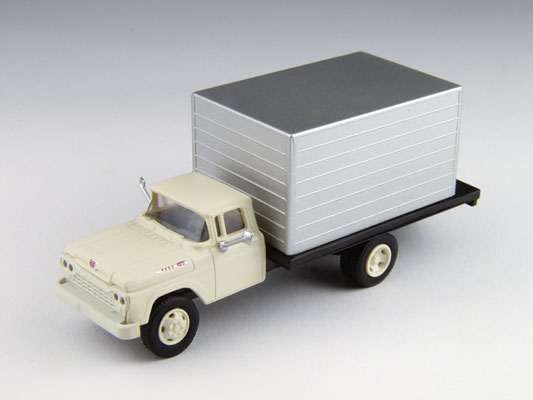 Classic Metal Works HO 1960 Ford Delivery Truck, White Cab - MWI30477