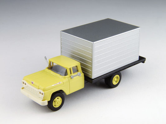 Classic Metal Works HO 1960 Ford Delivery Truck, Yellow Cab - MWI30478