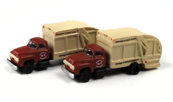 Classic Metal Works N 1957 Chevy Garbage Trk Harrisburg Dept Pblc Wks - MWI50407