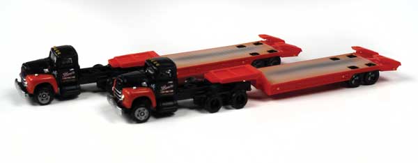 Classic Metal Works N 1954 HR R190 w/Lowboy Trailer Bonito Contractor - MWI51193