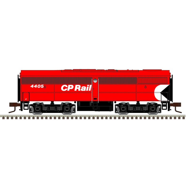 Atlas N Alco FB1 - Standard DC - Master(R) Silver -- Canadian Pacific #4406 (Action Red, white, black, Multimark Logo)