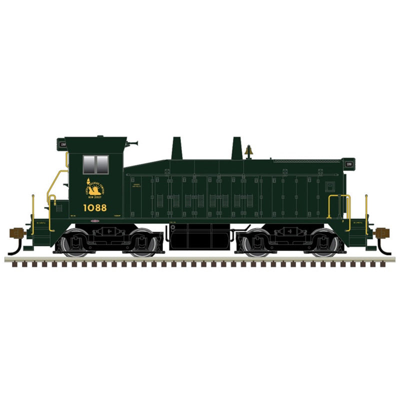 Atlas N EMD SW9/1200 - LokSound and DCC - Master(R) -- Central Railroad of New Jersey #1091 (green, yellow)