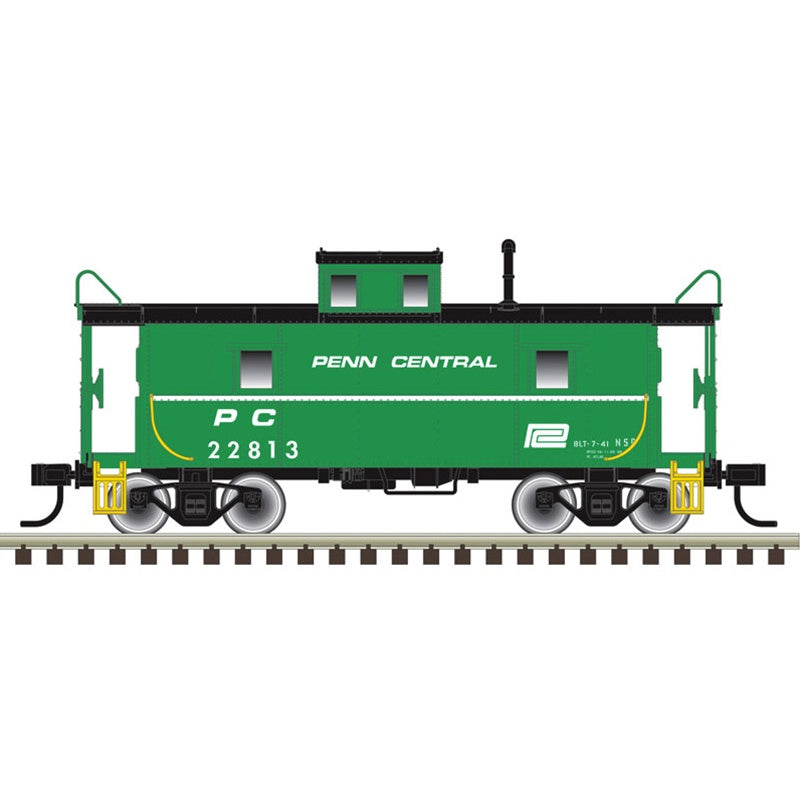 Atlas Trainman (3-Rail) O C&O Cupola Caboose Penn Central #22874