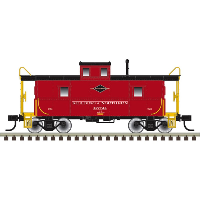 Atlas Trainman (3-Rail) O C&O Cupola Caboose Reading & Northern #477514