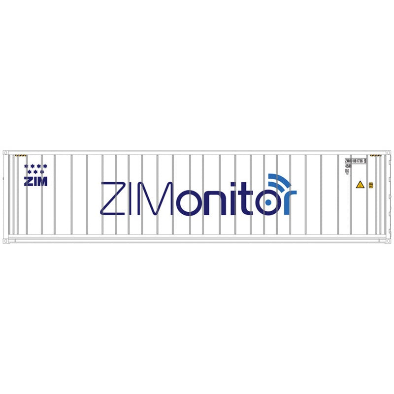 Atlas Master O 40' Reefer Container Zim Monitor #8817414