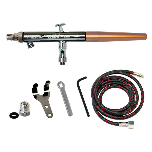 Paasche Talon Double Action Siphon Feed Airbrush Set w/ .66mm head & 1/8"BSP Adapter - PASTS1AS