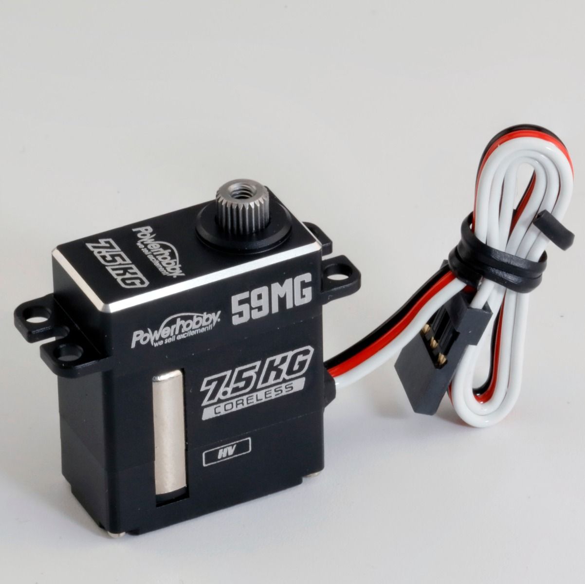 PowerHobby 59MG High Speed Micro Titanium Gear Servo: Axial SCX24 - PHB59MG