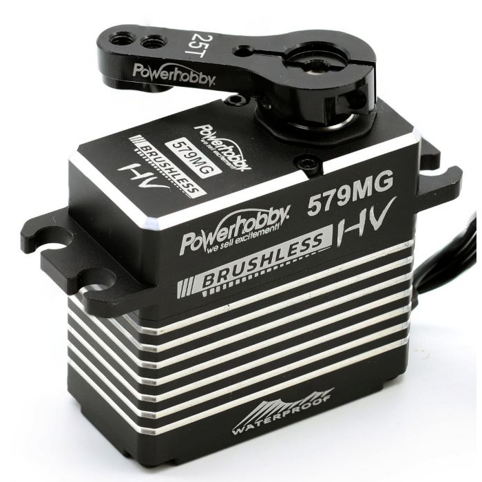 PowerHobby Power Hobby 579MG High Torque High Speed Digital Brushless Servo 0.07/486oz @ 8.4V - PHBPH579MG