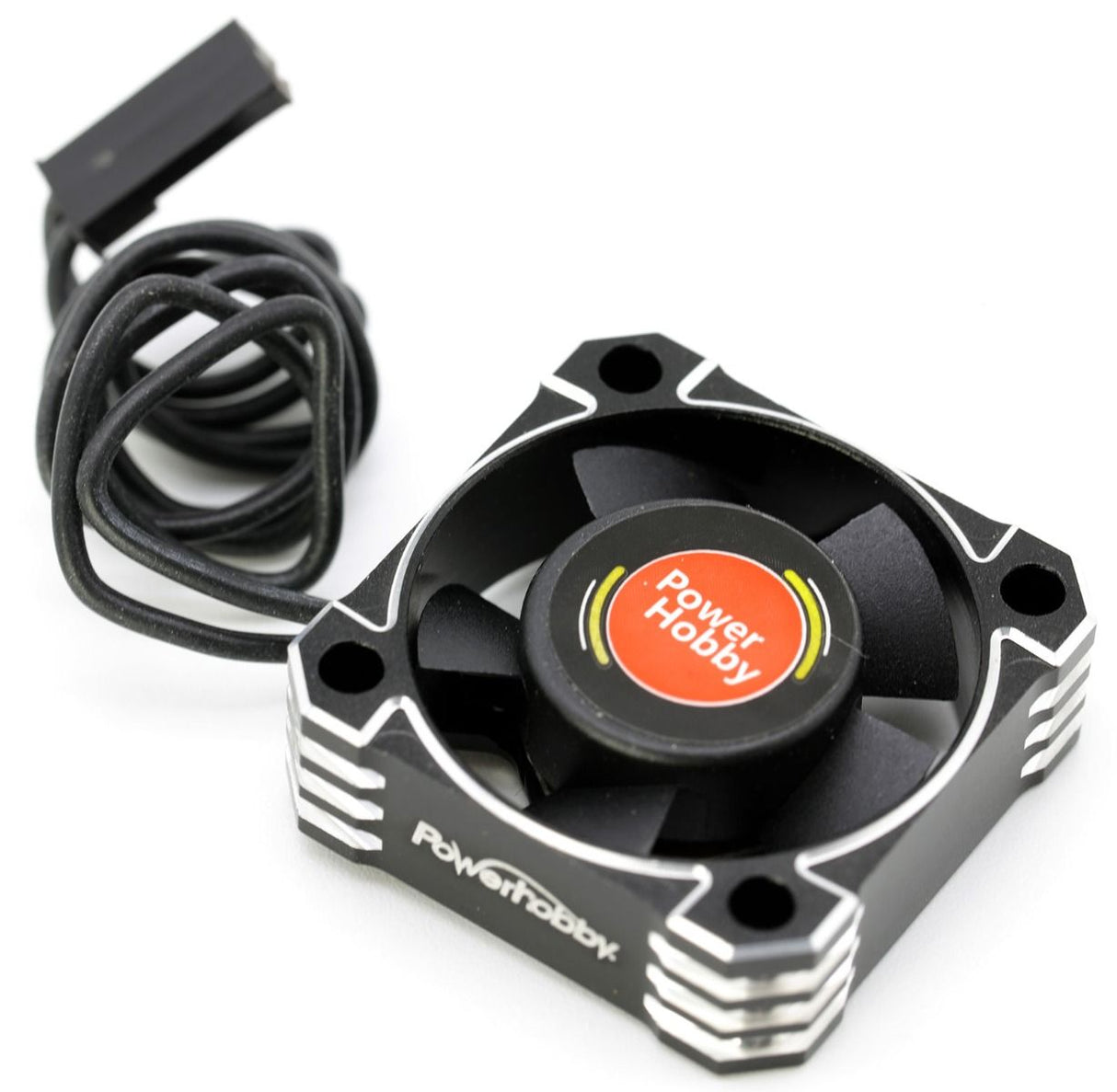 PowerHobby 30x30x10 Tornado High Speed Aluminum RC Cooling Fan 30MM-Black - PHBPHF3030BLACK