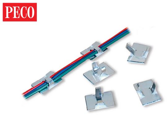 Self-Adhesive Cable Clips (20)