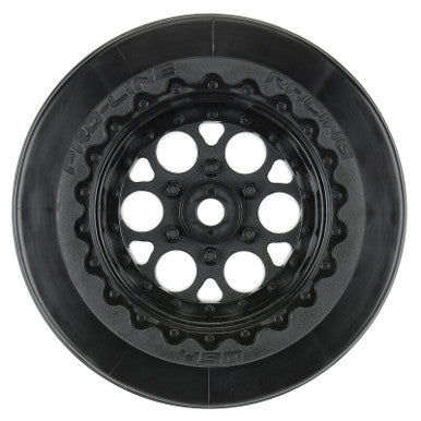 Pro-Line Racing Showtime+ Wide SC Blk Whls F/R - PRO279403