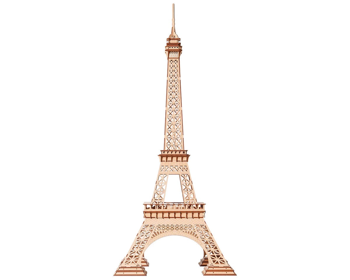 Robotime Rolife Eiffel Tower Plus DIY Miniature 3D Wooden Model Kit