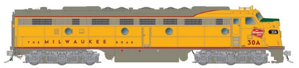 Rapido Trains HO MILWAUKEE E8A SND #35A - RPI28555