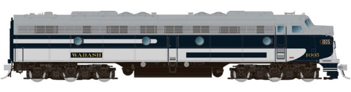 Rapido Trains HO WABASH E8A SND #1005 - RPI28568