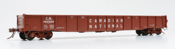 Rapido Trains HO 52'6" MILL GONDOLA - CN - RPI50034