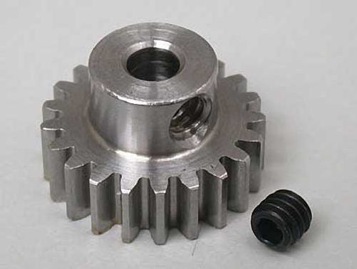 Robinson Racing Products Steel Alloy Motor Pinion Gear 1/8"/.6 Mod, 21T - RRP1121