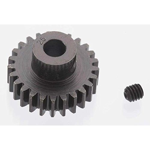 Robinson Racing Products Extra Hard 25 Tooth Blackened Steel 32p Pinion 5mm - RRP8625