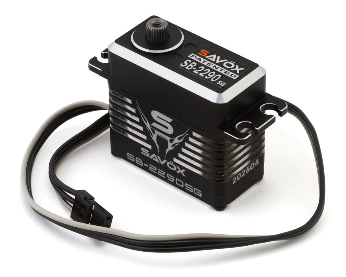 Savox SB-2290SG Black Edition Aluminum "Monster Torque" Digital Brushless Steel