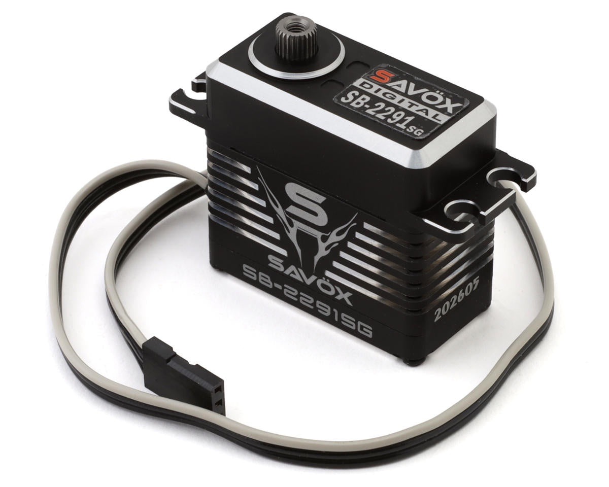 Savox SB-2291SG Aluminum "Monster Speed" Brushless Steel Gear Servo (HV)