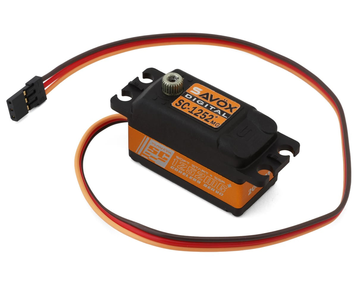 Savox SC-1252MGP Hybrid "Super Speed" Low Profile Standard Digital Metal Gear