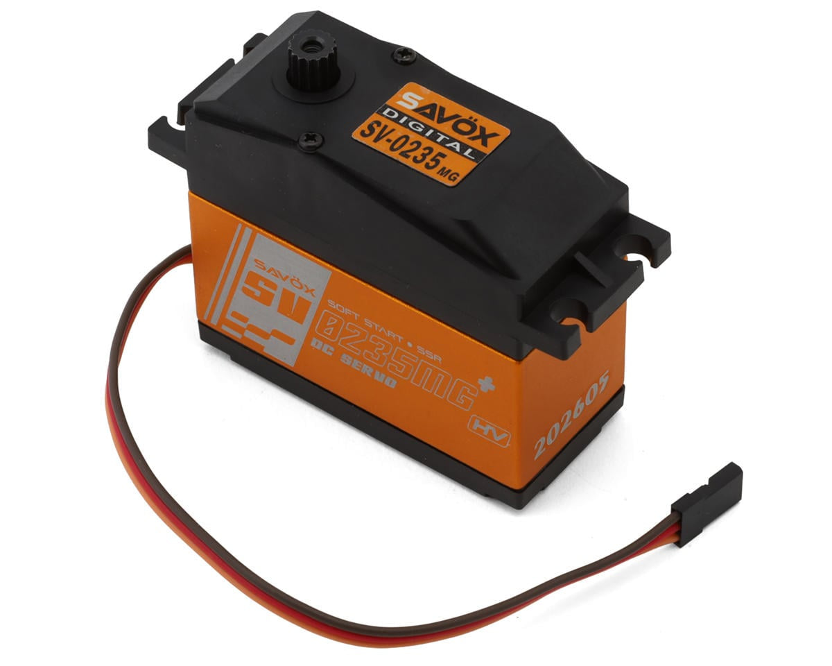 Savox SV-0235MGP "Super Speed" Steel Gear Digital 1/5 Scale Servo (High Voltage)