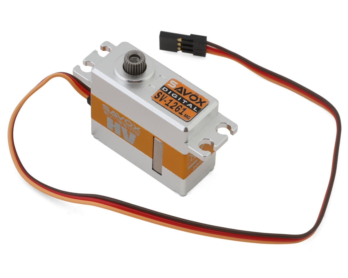 Savox SV-1261MG Aluminum Mini "High Torque" Digital Servo (High Voltage)