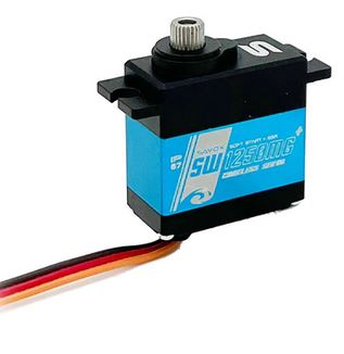 Savox Waterproof Premium Mini Digital Servo with Soft Start 0.10sec / 111.1oz @ 7.4V - SAVSW1250MGP