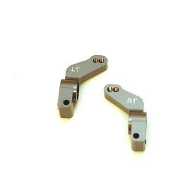 ST Racing Alum 1 deg Rear Hub: Slash/Rustler/Stamp, 1pr,,GM - STRT3652T1GM