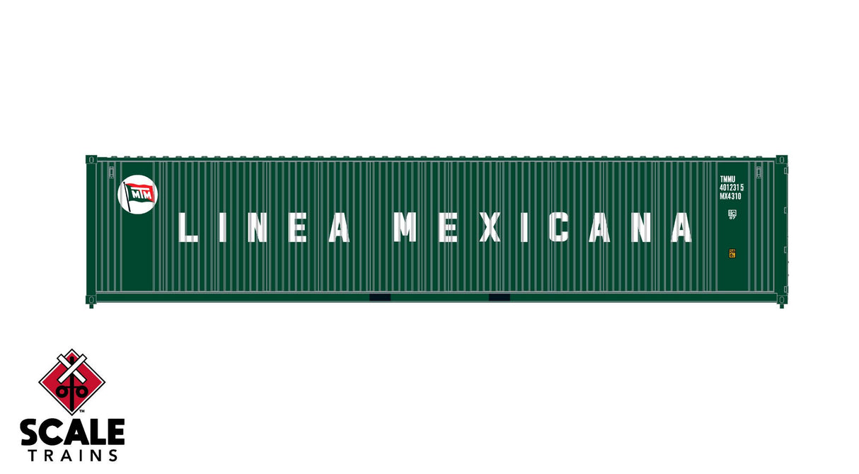 Operator HO 40' Square Corrugated Dry Container - Linea mexicana - Single #4014806