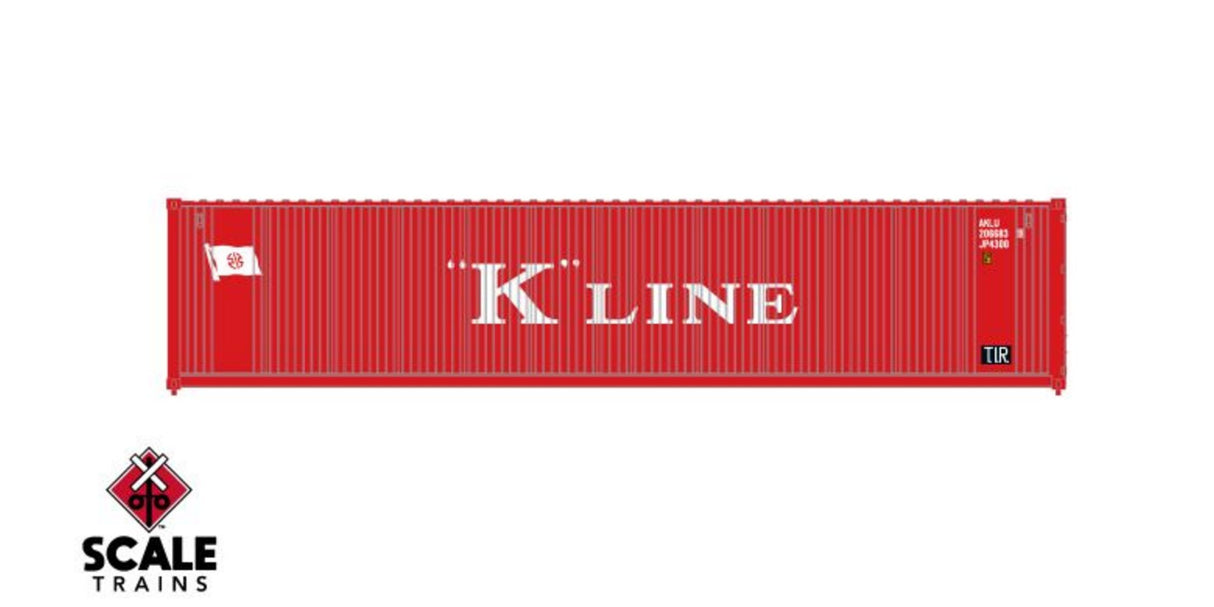 Operator HO 40' Square Corrugated Dry Container - K Line - Single #2066839