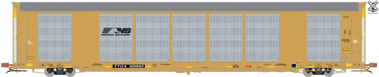 Scaletrains Rivet Counter HO Scale Gunderson Multi-Max Autorack, Norfolk Southern/Horsehead/TTGX (Run 2) 691533 - SXT32772