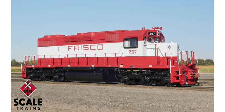 Scaletrains RIVET COUNTER HO EMD SD38-2 FRISCO DC #297 - SXT33142