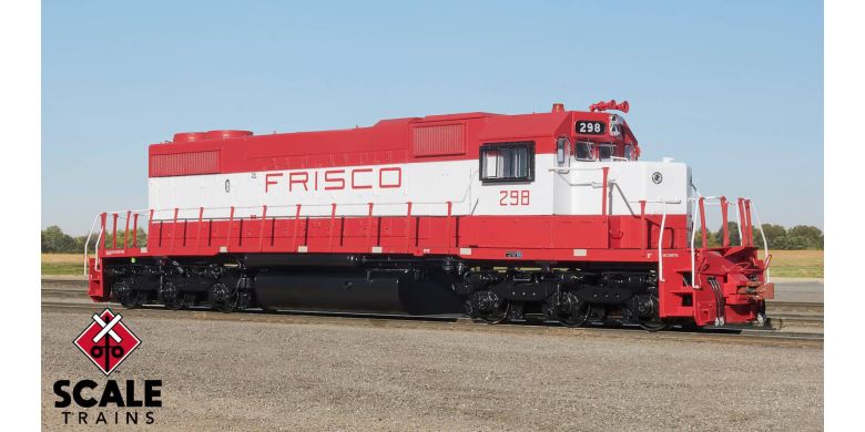 Scaletrains RIVET COUNTER HO EMD SD38-2 FRISCO W/SOUND #298 - SXT33143