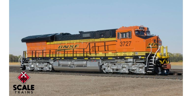 Scaletrains Rivet Counter N Scale ET44 w/Sound and DCC, BNSF/Heritage III #3727 - SXT33622