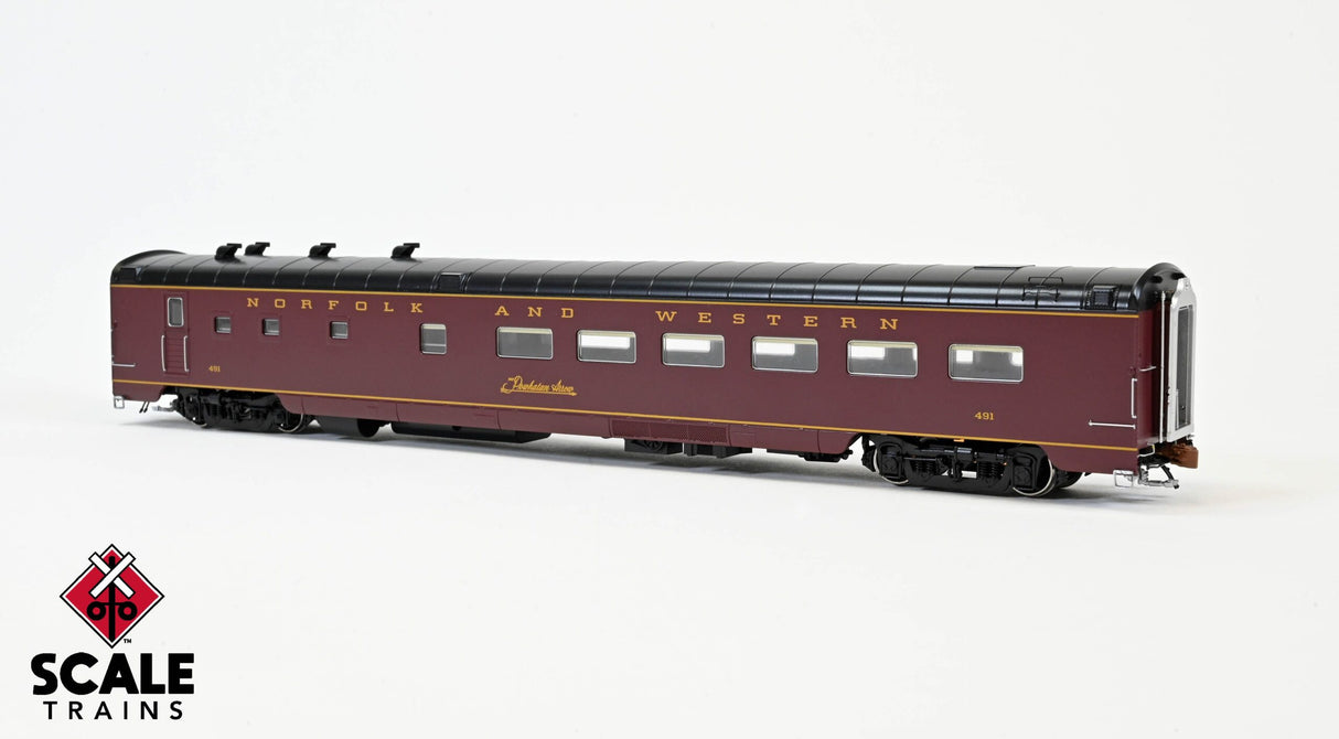 Fox Valley HO Scale Pullman-Standard Pasenger Car Diner, N&W Powhattan Arrow #491