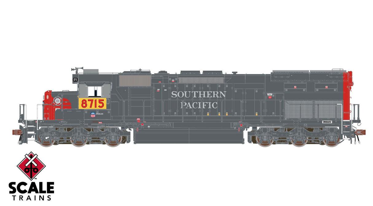 Rivet Counter HO EMD SD40T-2 - Union Pacific (UP) ex- SP Roman Lettering w/Ditch Lights #8715 w/Sound & DCC