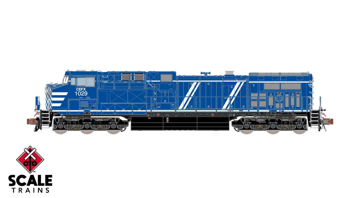 Rivet Counter N Scale GE AC4400 DCC Ready - CIT Group / Capital Finance Inc. / CEFX #1029