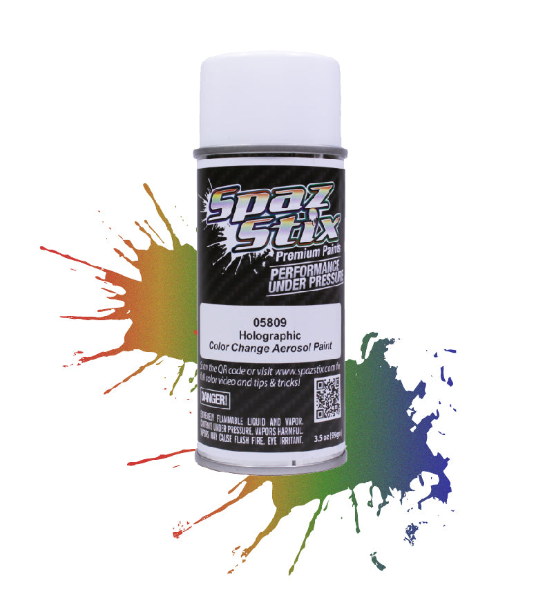 Spaz Stix Color Change Aerosol Paint, Holographic, 3.5oz Can - SZX05809