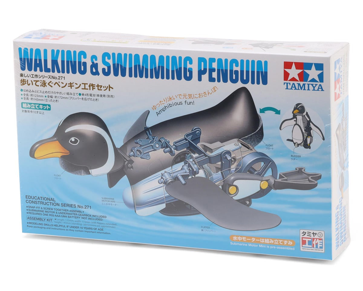 Tamiya Walking & Swimming Penguin Mechanical Model Kit
