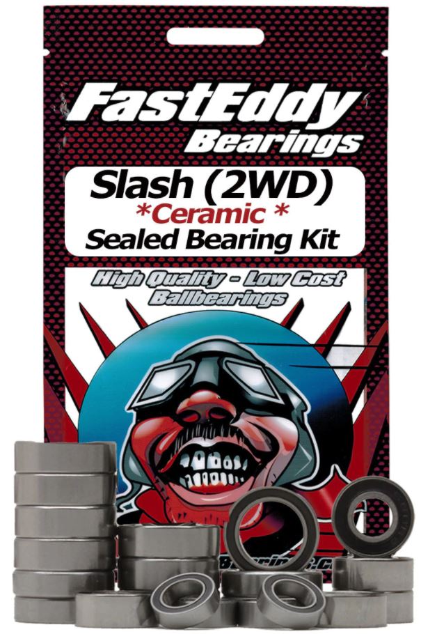 Team FastEddy Traxxas Slash (2WD) Ceramic Sealed Bearing Kit - TFE448