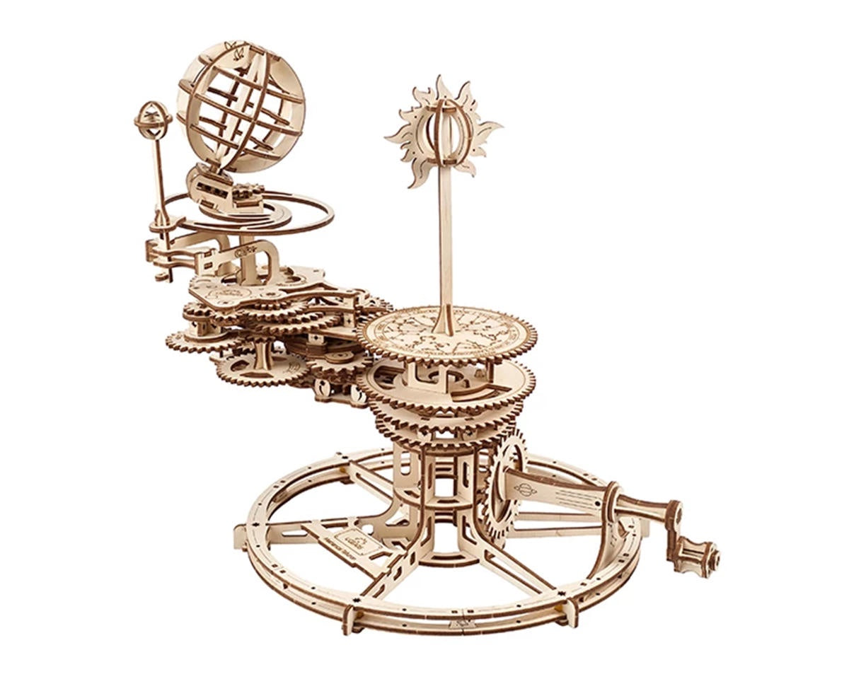 UGears Mechanical Tellurion Wooden Mechanical Model Kit