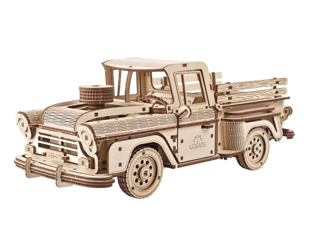 UGears Pickup Lumberjack Wooden Mechanical Model Kit