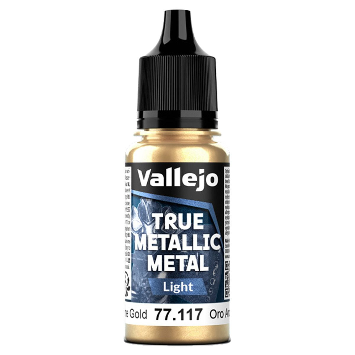 Vallejo 77.117 True Metallic Arcane Gold (light)